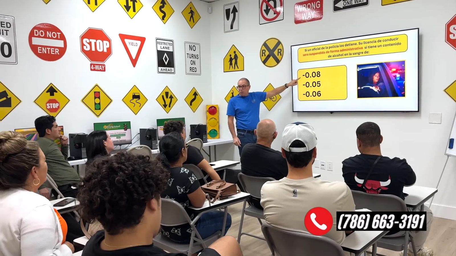 Escuela de manejo en Miami con instructores calificados